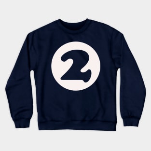 Number two #2 Crewneck Sweatshirt